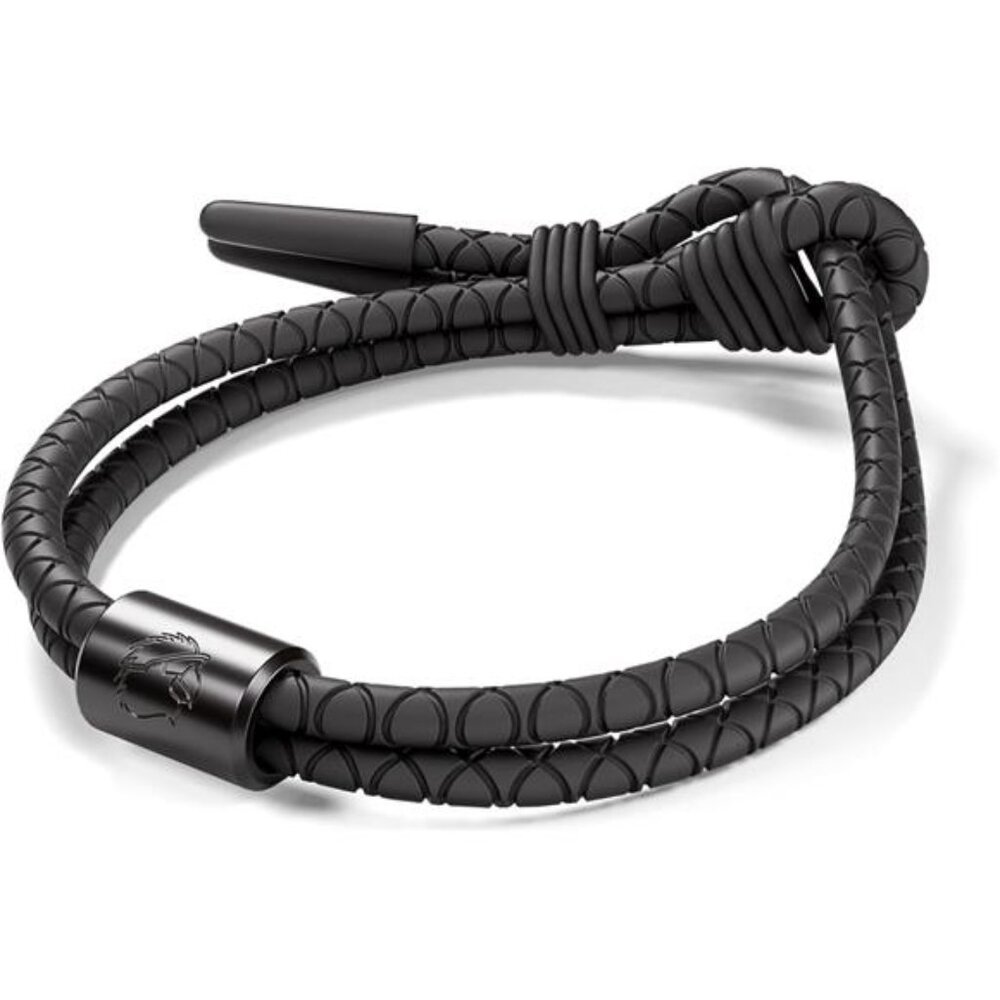 Adjustable Silicone Rope Bracelet Men Waterproof Sweatproof Minimalist Surf Golf